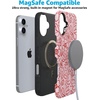 image:imageCasely iPhone 16 Case  Blush Garden  Floral Doodle  Bold MilitaryGrade Drop Protection  Compatible with MagSafe
