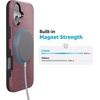 image:imageCasely iPhone 16 Case  Bordeaux Rose  Moody Monochrome  Bold Protective Design  Compatible with MagSafe