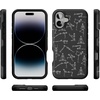 image:imageCasely iPhone 16 Case  Corpse Pose  Skeleton Yoga  Bold Protective Design  Compatible with MagSafe