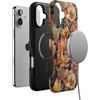 image:imageCasely iPhone 16 Case  Fallen Gold  Antique Floral  Bold Protective Design  Compatible with MagSafe