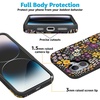 image:imageCasely iPhone 16 Case  Falling for You  Plum Floral  Bold Protective Design  Compatible with MagSafe