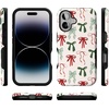 image:imageCasely iPhone 16 Case  Festive Girlie  Holiday Bows  Bold Protective Design  MagSafe Compatible Design