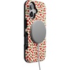 image:imageCasely iPhone 16 Case  Lost in Spots  Cheetah Print  Bold Protective Design  Compatible with MagSafeCherry on Top  Red Cherries Floral