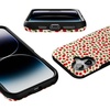 image:imageCasely iPhone 16 Case  Lost in Spots  Cheetah Print  Bold Protective Design  Compatible with MagSafeCherry on Top  Red Cherries Floral