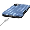image:imageCasely iPhone 16 Case  Lost in Spots  Cheetah Print  Bold Protective Design  Compatible with MagSafeCoastal Blues  Denim Stars