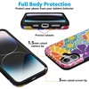 image:imageCasely iPhone 16 Case  Lost in Spots  Cheetah Print  Bold Protective Design  Compatible with MagSafeFlower Patch  MultiColor Floral