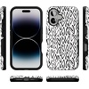 image:imageCasely iPhone 16 Case  Lost in Spots  Cheetah Print  Bold Protective Design  Compatible with MagSafeHeart Throb  Endless Hearts