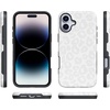 image:imageCasely iPhone 16 Case  Lost in Spots  Cheetah Print  Bold Protective Design  Compatible with MagSafeInto the Wild  White Snow Leopard