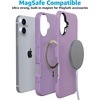 image:imageCasely iPhone 16 Case  Lost in Spots  Cheetah Print  Bold Protective Design  Compatible with MagSafeLavender Waves  Purple Shimmer