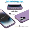 image:imageCasely iPhone 16 Case  Lost in Spots  Cheetah Print  Bold Protective Design  Compatible with MagSafeLavender Waves  Purple Shimmer