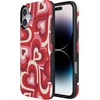 image:imageCasely iPhone 16 Case  Lost in Spots  Cheetah Print  Bold Protective Design  Compatible with MagSafeLove Song Remix  Ombre Hearts