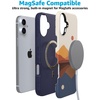 image:imageCasely iPhone 16 Case  Lost in Spots  Cheetah Print  Bold Protective Design  Compatible with MagSafeOpposites Attract Day Night Colorblock Mountains