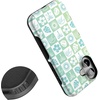 image:imageCasely iPhone 16 Case  Lost in Spots  Cheetah Print  Bold Protective Design  Compatible with MagSafePura Vida  Coastal Checkers