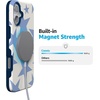 image:imageCasely iPhone 16 Case  Lost in Spots  Cheetah Print  Bold Protective Design  Compatible with MagSafeStars Align  Blue  White Stars