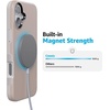 image:imageCasely iPhone 16 Case  Lost in Spots  Cheetah Print  Bold Protective Design  Compatible with MagSafeTaupe on Nude