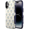 image:imageCasely iPhone 16 Case  Lost in Spots  Cheetah Print  Bold Protective Design  Compatible with MagSafeVintage Garden  Blue Hydrangea