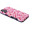 image:imageCasely iPhone 16 Case  Lost in Spots  Cheetah Print  Bold Protective Design  Compatible with MagSafeXOXO  Pink Candy Hearts