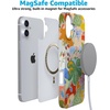 image:imageCasely iPhone 16 Case  Love Song  Lavender Heart  Compatible with MagSafe  Classic Ultra Slim DesignBotanical Blooms  Floral Patchwork