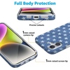 image:imageCasely iPhone 16 Case  Love Song  Lavender Heart  Compatible with MagSafe  Classic Ultra Slim DesignCoastal Blues  Denim Stars