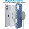 image:imageCasely iPhone 16 Case  Love Song  Lavender Heart  Compatible with MagSafe  Classic Ultra Slim DesignCoastal Blues  Denim Stars