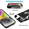 image:imageCasely iPhone 16 Case  Love Song  Lavender Heart  Compatible with MagSafe  Classic Ultra Slim DesignCurrent MOOd  Cow Print