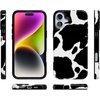 image:imageCasely iPhone 16 Case  Love Song  Lavender Heart  Compatible with MagSafe  Classic Ultra Slim DesignCurrent MOOd  Cow Print