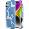 image:imageCasely iPhone 16 Case  Love Song  Lavender Heart  Compatible with MagSafe  Classic Ultra Slim DesignCurrent MOOd  Light Blue Cow Print