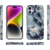 image:imageCasely iPhone 16 Case  Love Song  Lavender Heart  Compatible with MagSafe  Classic Ultra Slim DesignDeep Sea  Blue Marble