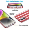 image:imageCasely iPhone 16 Case  Love Song  Lavender Heart  Compatible with MagSafe  Classic Ultra Slim DesignEast Coast Summer  Red Stripes