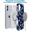 image:imageCasely iPhone 16 Case  Love Song  Lavender Heart  Compatible with MagSafe  Classic Ultra Slim DesignFloral Forest  Navy Cherry Blossom Floral