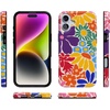image:imageCasely iPhone 16 Case  Love Song  Lavender Heart  Compatible with MagSafe  Classic Ultra Slim DesignFlower Patch  MultiColor Floral