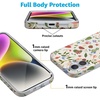 image:imageCasely iPhone 16 Case  Love Song  Lavender Heart  Compatible with MagSafe  Classic Ultra Slim DesignGarden Party  Mushroom Floral