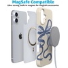 image:imageCasely iPhone 16 Case  Love Song  Lavender Heart  Compatible with MagSafe  Classic Ultra Slim DesignHeartstrings  Blue Bow