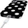 image:imageCasely iPhone 16 Case  Love Song  Lavender Heart  Compatible with MagSafe  Classic Ultra Slim DesignHigh Contrast  Black Polka Dot