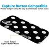 image:imageCasely iPhone 16 Case  Love Song  Lavender Heart  Compatible with MagSafe  Classic Ultra Slim DesignHigh Contrast  Black Polka Dot