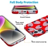image:imageCasely iPhone 16 Case  Love Song  Lavender Heart  Compatible with MagSafe  Classic Ultra Slim DesignId Pick You  Red Strawberry
