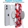 image:imageCasely iPhone 16 Case  Love Song  Lavender Heart  Compatible with MagSafe  Classic Ultra Slim DesignId Pick You  Red Strawberry