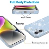 image:imageCasely iPhone 16 Case  Love Song  Lavender Heart  Compatible with MagSafe  Classic Ultra Slim DesignLight Blue Skies  Marble Clouds