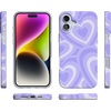 image:imageCasely iPhone 16 Case  Love Song  Lavender Heart  Compatible with MagSafe  Classic Ultra Slim DesignLove Song  Lavender Heart