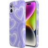 image:imageCasely iPhone 16 Case  Love Song  Lavender Heart  Compatible with MagSafe  Classic Ultra Slim DesignLove Song  Lavender Heart