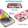image:imageCasely iPhone 16 Case  Love Song  Lavender Heart  Compatible with MagSafe  Classic Ultra Slim DesignLove Struck  Heart Stickers
