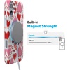 image:imageCasely iPhone 16 Case  Love Song  Lavender Heart  Compatible with MagSafe  Classic Ultra Slim DesignLove Struck  Heart Stickers