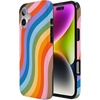 image:imageCasely iPhone 16 Case  Love Song  Lavender Heart  Compatible with MagSafe  Classic Ultra Slim DesignLove for All  Rainbow Pride