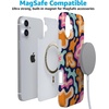 image:imageCasely iPhone 16 Case  Love Song  Lavender Heart  Compatible with MagSafe  Classic Ultra Slim DesignMidnight Color Splash  Abstract Retro