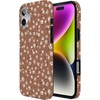 image:imageCasely iPhone 16 Case  Love Song  Lavender Heart  Compatible with MagSafe  Classic Ultra Slim DesignMocha Meadow  Tiny Flowers