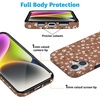 image:imageCasely iPhone 16 Case  Love Song  Lavender Heart  Compatible with MagSafe  Classic Ultra Slim DesignMocha Meadow  Tiny Flowers