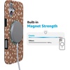 image:imageCasely iPhone 16 Case  Love Song  Lavender Heart  Compatible with MagSafe  Classic Ultra Slim DesignMocha Meadow  Tiny Flowers