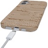 image:imageCasely iPhone 16 Case  Love Song  Lavender Heart  Compatible with MagSafe  Classic Ultra Slim DesignMocha Ripple  Brown Waves