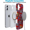 image:imageCasely iPhone 16 Case  Love Song  Lavender Heart  Compatible with MagSafe  Classic Ultra Slim DesignPainted Flowers  Frida Kahlo Floral