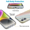 image:imageCasely iPhone 16 Case  Love Song  Lavender Heart  Compatible with MagSafe  Classic Ultra Slim DesignRide The Wave  Pastel Rainbow Lined